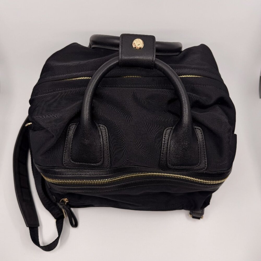 Caraa Studio Bag in Black with Gold Hardware - Convertible